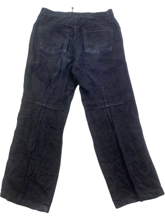 GF FERRE ΠΑΝΤΕΛΟΝΙ WIDE LEG WASHED BLACK ΓΥΝΑΙΚΕΙΟ PRE OWNED M