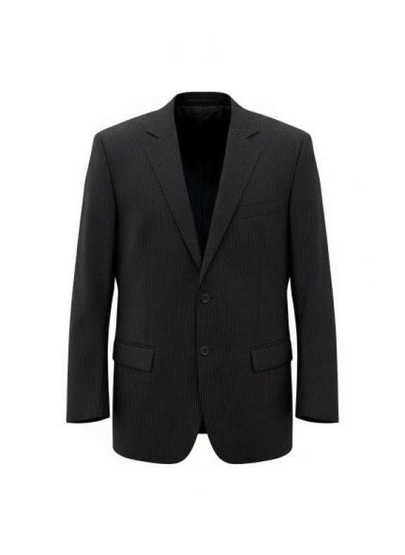 GF FERRÉ Vintage Pinstripe Blazer Black Men's L/XL