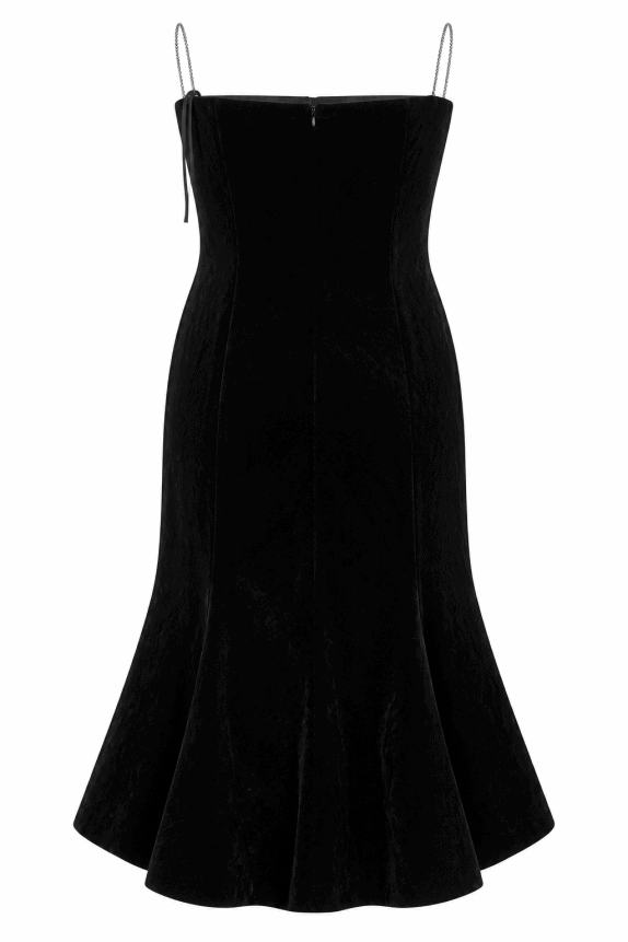 1990S CARLO PIGNATELLI ΦΟΡΕΜΑ VINTAGE ΜΑΥΡΟ ΓΥΝΑΙΚΕΙΟ PRE OWNED