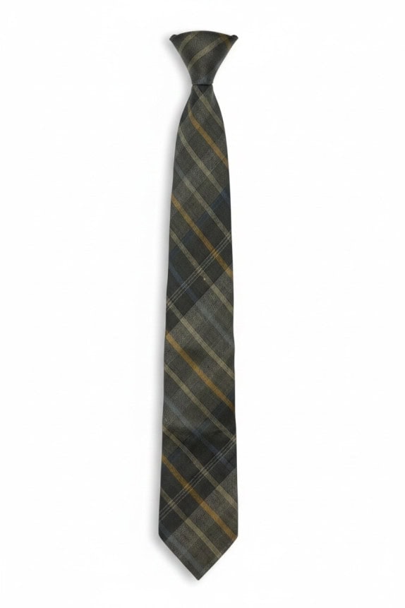 GIANFRANCO FERRE TIE CLASSIC OLIVE MENS PRE OWNED