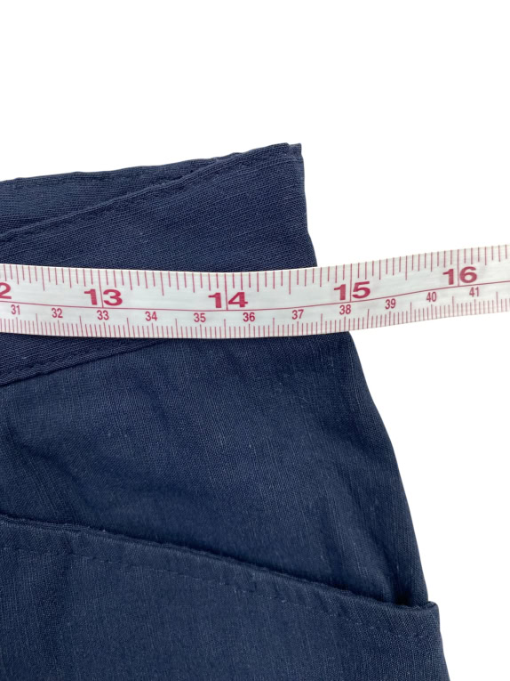 Gianfranco Ferré Jeans Υφασμάτινο Παντελόνι Vintage Minimal Σκούρο Μπλε Ανδρικό S