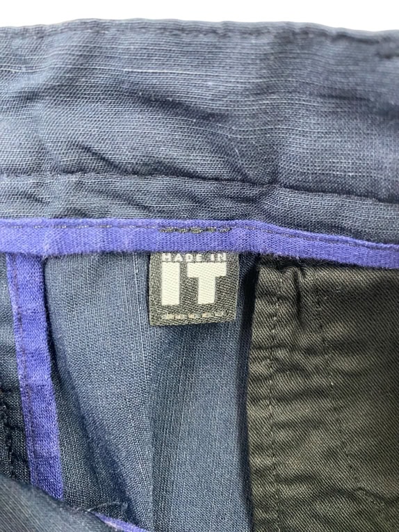 Gianfranco Ferré Jeans Υφασμάτινο Παντελόνι Vintage Minimal Σκούρο Μπλε Ανδρικό S