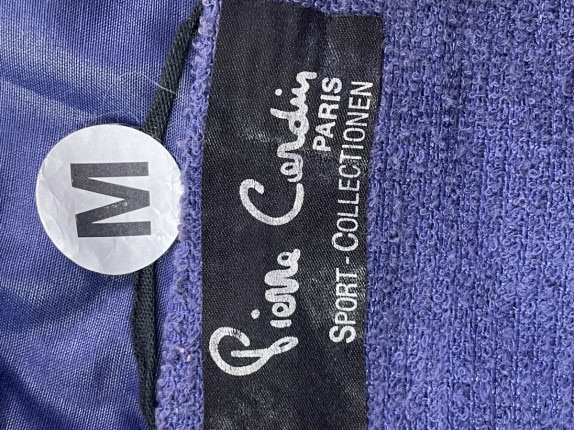 1990s PIERRE CARDIN GIACCA TRACK SPORTSWEAR BLU UOMO PRE OWNED M