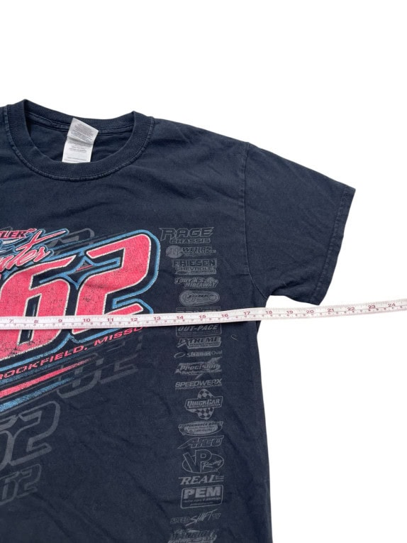 GILDAN GRAPHIC TEE RACING ΜΑΥΡΟ ΑΝΤΡΙΚΟ PRE OWNED S