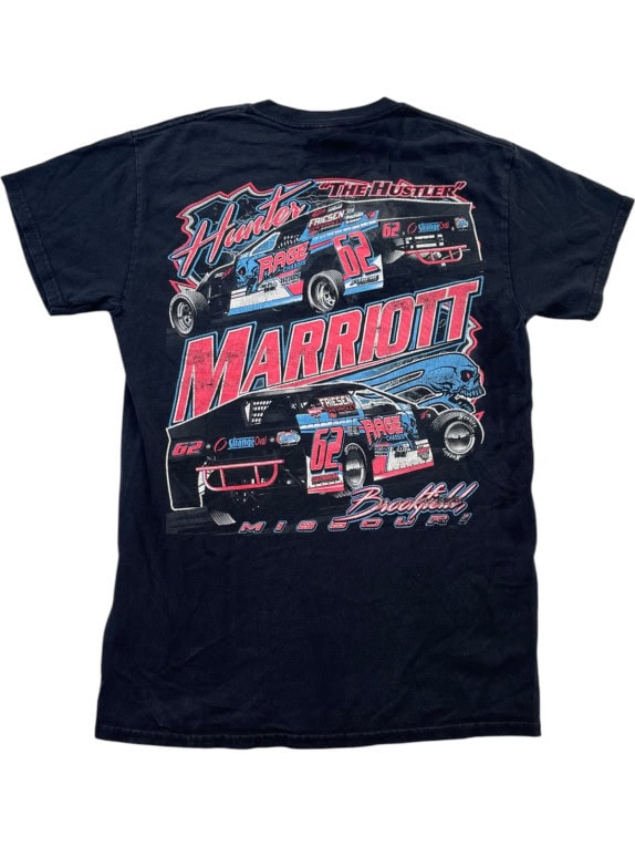 GILDAN GRAPHIC TEE RACING ΜΑΥΡΟ ΑΝΤΡΙΚΟ PRE OWNED S