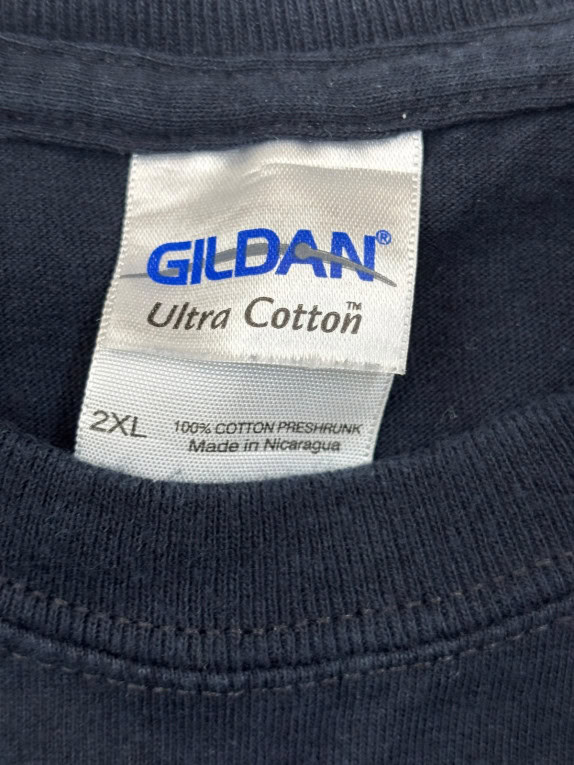 GILDAN GRAPHIC TEE RACING ΜΑΥΡΟ UNISEX PRE OWNED XXL