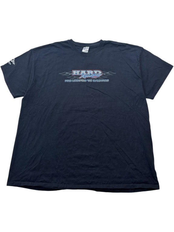 GILDAN GRAPHIC TEE RACING ΜΑΥΡΟ UNISEX PRE OWNED XXL