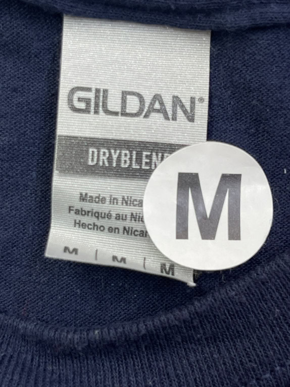 GILDAN GRAPHIC TEE SPORTSWEAR NAVY ΑΝΤΡΙΚΟ PRE OWNED M