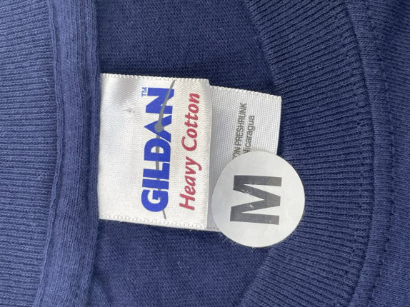 GILDAN GRAPHIC TEE SPORTSWEAR NAVY ΑΝΤΡΙΚΟ PRE OWNED M