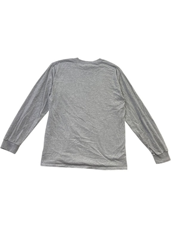GILDAN LONG SLEEVE TEE GRAPHIC GREY ΑΝΔΡΙΚΟ PRE OWNED M
