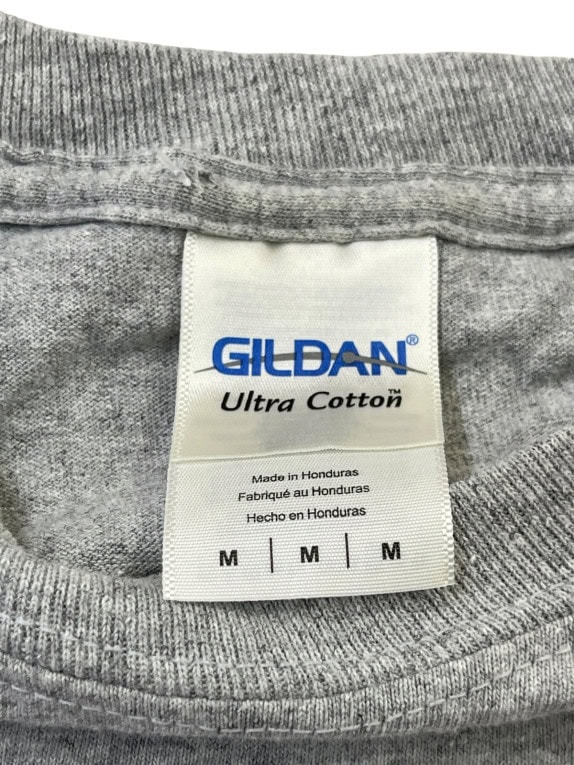 GILDAN LONG SLEEVE TEE GRAPHIC GREY ΑΝΔΡΙΚΟ PRE OWNED M