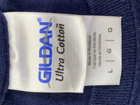 GILDAN ΜΠΛΟΥΖΑ ΜΕ ΜΑΚΡΥ ΜΑΝΙΚΙ GRAPHIC NAVY ΑΝΤΡΙΚΟ PRE OWNED L