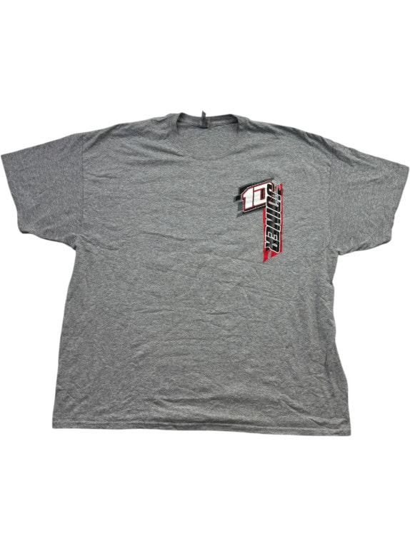 GILDAN T SHIRT GRAPHIC GREY MENS PRE OWNED XXL