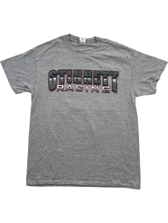 Gildan T-Shirt Racing Big Logo Grey Unisex M