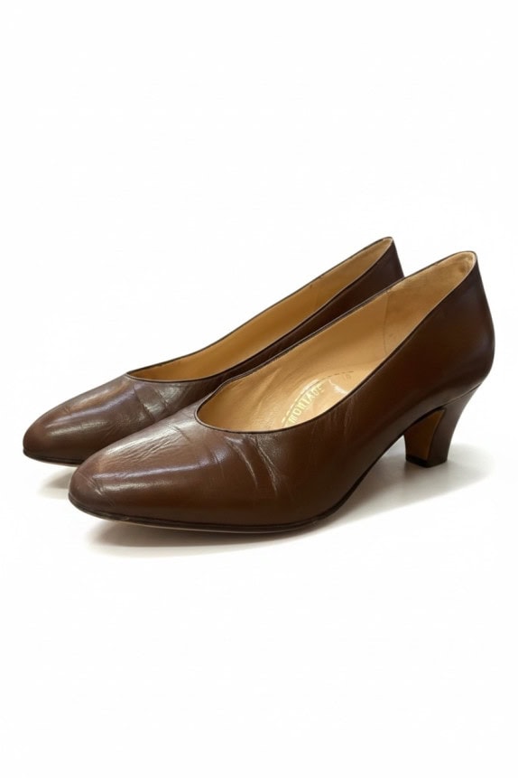 GIOIELLO DECOLLETE CLASSIC MARRONE DONNA PRE OWNED EU 37.5