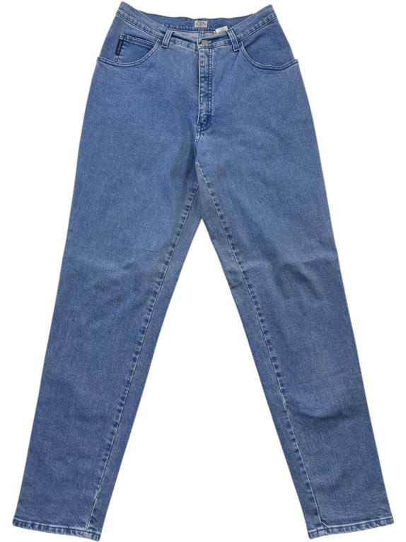 GIORGIO ARMANI JEANS DENIM PANTS CLASSIC BLUE WOMEN PRE OWNED S