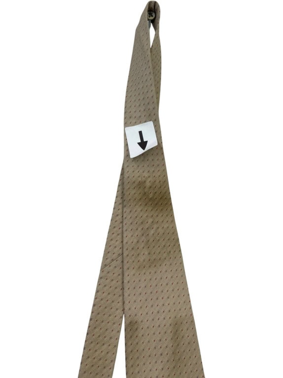 GIORGIO MARIANI TIE CLASSIC BEIGE MEN PRE OWNED