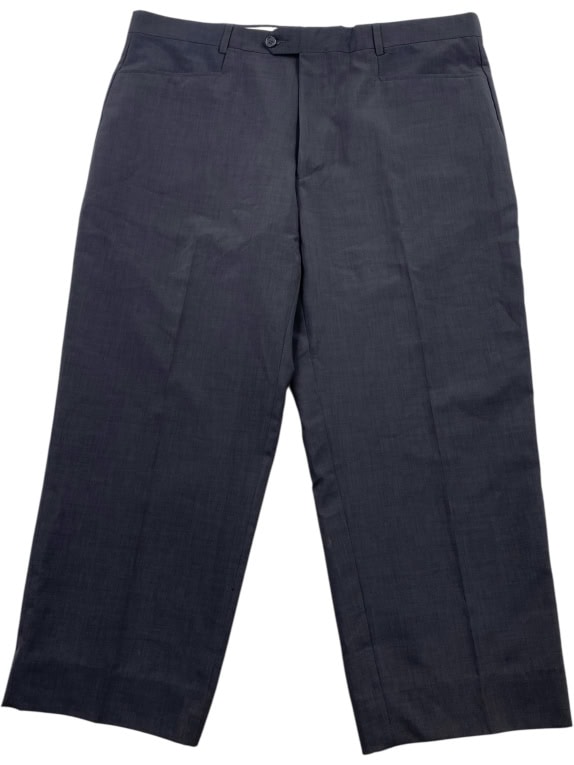 Giorgio Santi Formal Trousers Logo Dark Blue Men’s 56 (XXL)