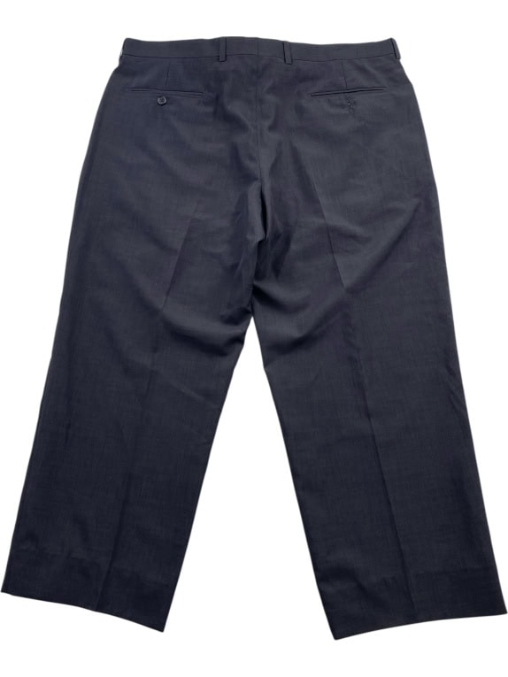 Giorgio Santi Formal Trousers Logo Dark Blue Men’s 56 (XXL)