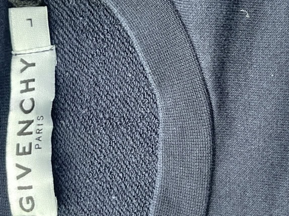 GIVENCHY ΦΟΥΤΕΡ ΜΕ ΓΚΡΑΦΙΚΟ ΜΠΛΕ ΑΝΤΡΙΚΟ PRE OWNED L