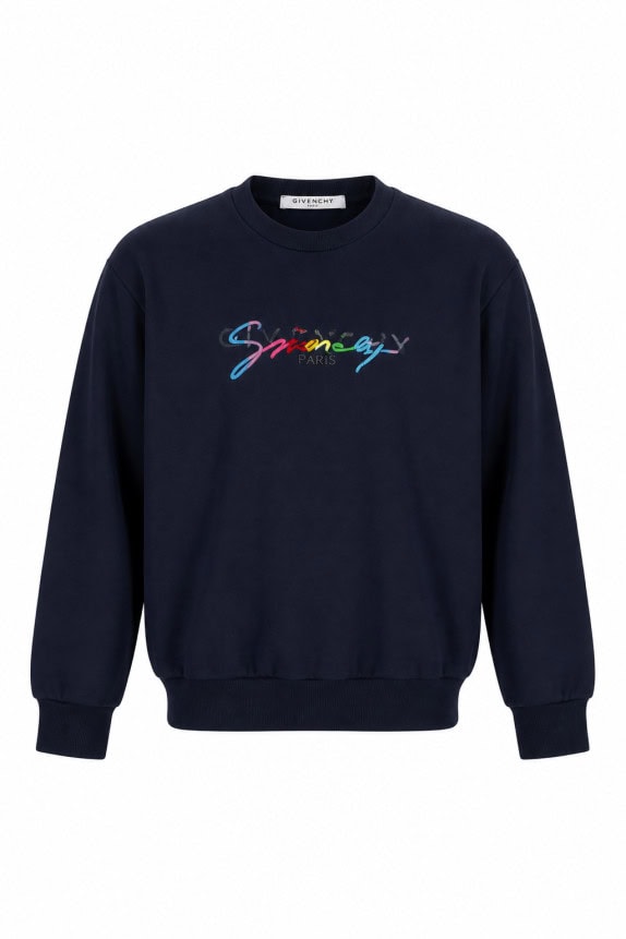 GIVENCHY ΦΟΥΤΕΡ ΜΕ ΓΚΡΑΦΙΚΟ ΜΠΛΕ ΑΝΤΡΙΚΟ PRE OWNED L