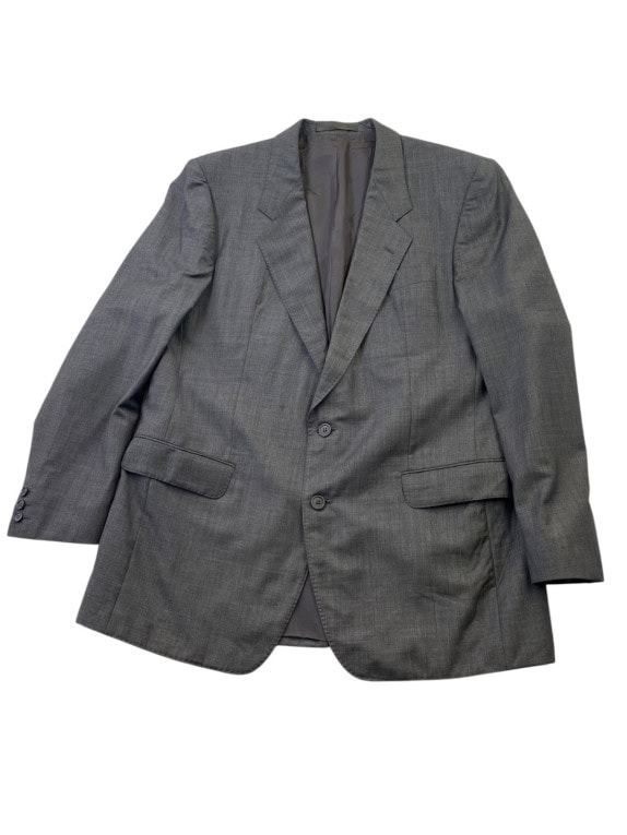 GIVENCHY BLAZER CLASSIC GREY MENS PRE OWNED L