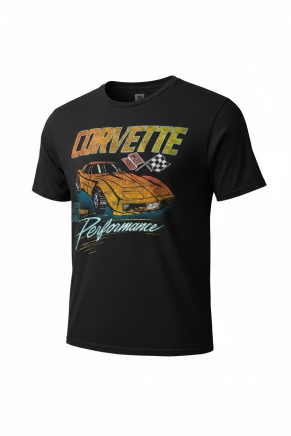 GM GRAPHIC TEE RETRO BLACK ΑΝΤΡΙΚΟ PRE OWNED M