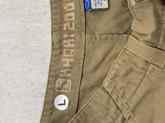 GRIPSWANY CARGO SHORTS UTILITY KHAKI ΑΝΤΡΙΚΟ PRE OWNED L