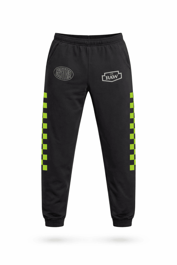 GSTAR RAW ΠΑΝΤΕΛΟΝΙ ΦΟΡΜΑΣ GRAPHIC ΜΑΥΡΟ ΑΝΤΡΙΚΟ PRE OWNED L