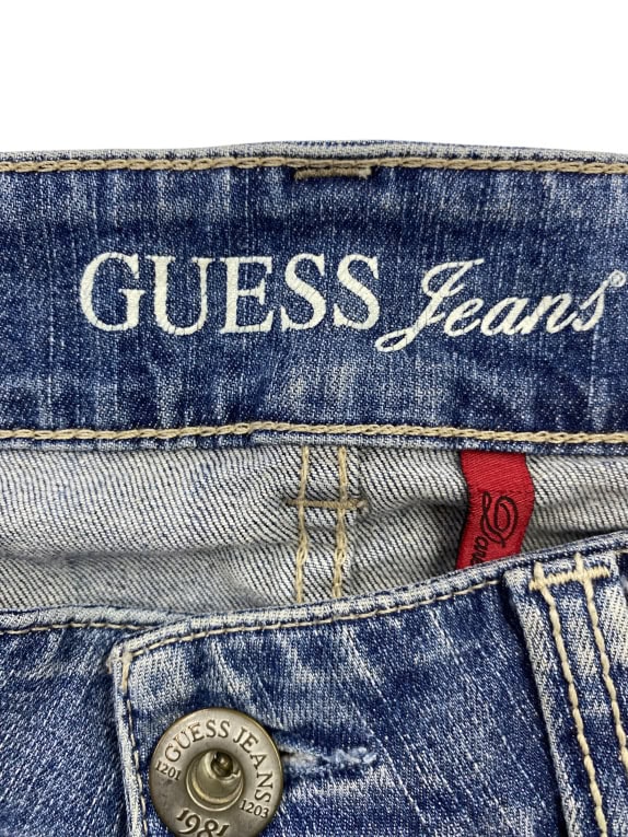 Guess Jeans Women’s Blue Slim Fit Denim Pants