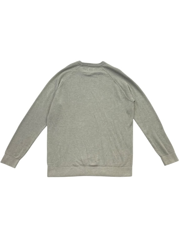 Guess Πλεκτή Μπλούζα Λεπτή Knit Γκρι Unisex XL