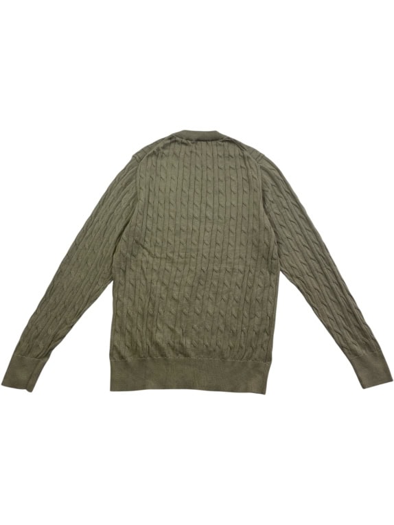 GUESS ΠΛΕΚΤΗ ΜΠΛΟΥΖΑ ΜΕ ΚΟΤΣΙΔΕΣ VINTAGE ΣΤΥΛ ΛΑΔΙ UNISEX L