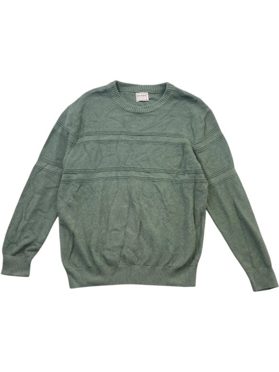 GUESS ΠΛΕΚΤΟ ΠΟΥΛΟΒΕΡ MINIMAL ΛΑΔΙ ΑΝΤΡΙΚΟ PRE OWNED M