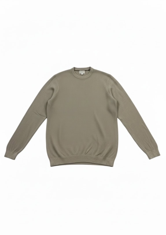 Guess Knit Sweater Minimal Beige Men’s L