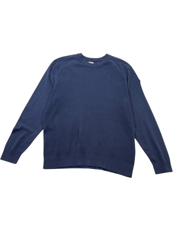 GUESS ΠΛΕΚΤΟ ΠΟΥΛΟΒΕΡ MINIMAL NAVY ΑΝΤΡΙΚΟ PRE OWNED XL