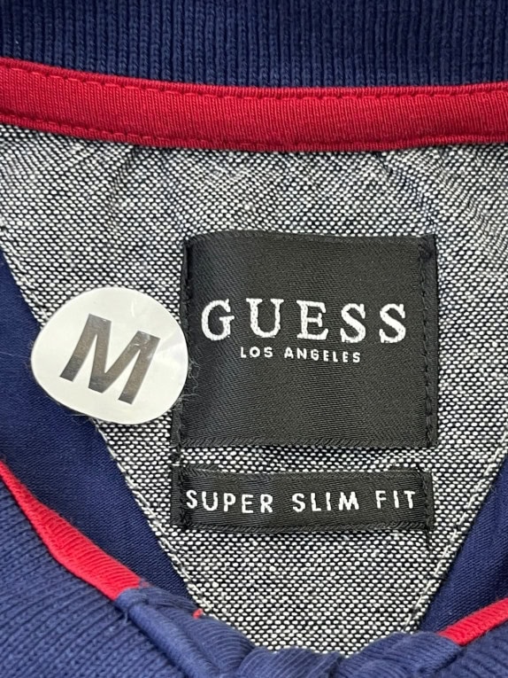 GUESS POLO SHIRT MINIMAL NAVY ΑΝΤΡΙΚΟ PRE OWNED M