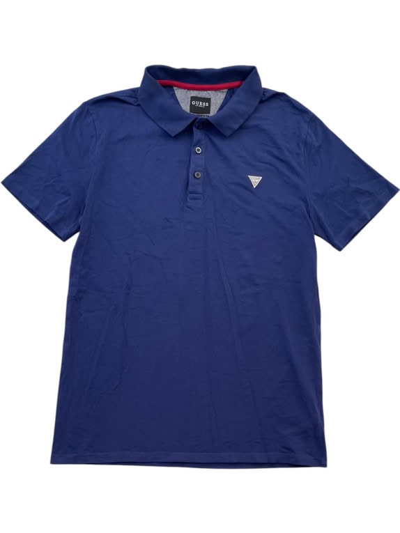 GUESS POLO SHIRT MINIMAL NAVY ΑΝΤΡΙΚΟ PRE OWNED M