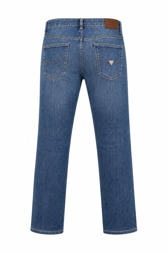 GUESS JEANS WASHED BLU UOMO PRE OWNED L