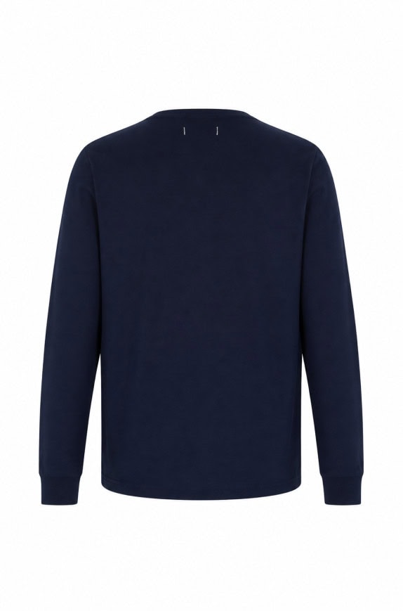 GUESS KNIT CARDIGAN BUTTON UP NAVY MENS PRE OWNED M