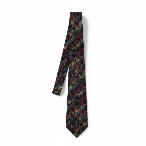 GUY LAROCHE ΓΡΑΒΑΤΑ RETRO ΠΟΛΥΧΡΩΜΗ ΑΝΤΡΙΚΟ PRE OWNED