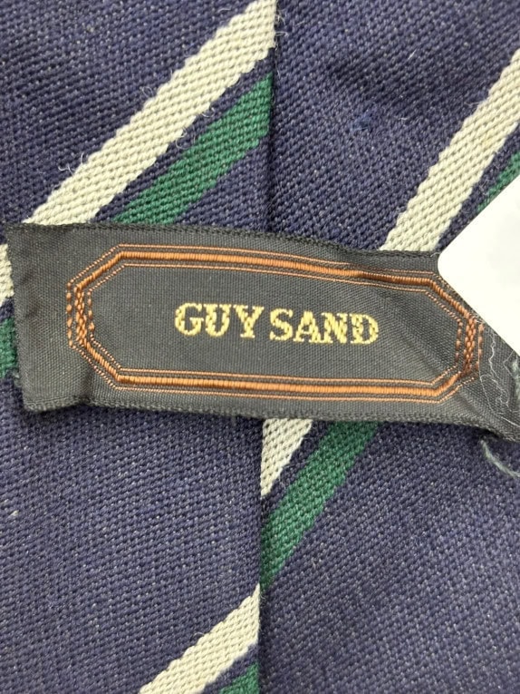 GUY SAND ΓΡΑΒΑΤΑ CLASSIC NAVY ΑΝΤΡΙΚΟ PRE OWNED