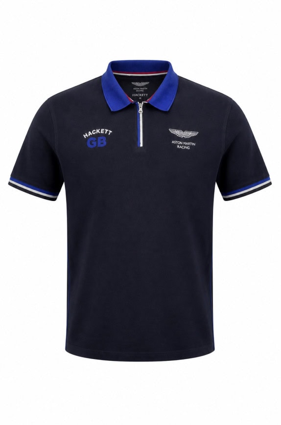 HACKETT POLO SHIRT RACING NAVY ΑΝΤΡΙΚΟ PRE OWNED L