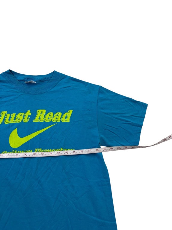 HANES GRAPHIC TEE STREETWEAR BLUE ΑΝΤΡΙΚΟ PRE OWNED S