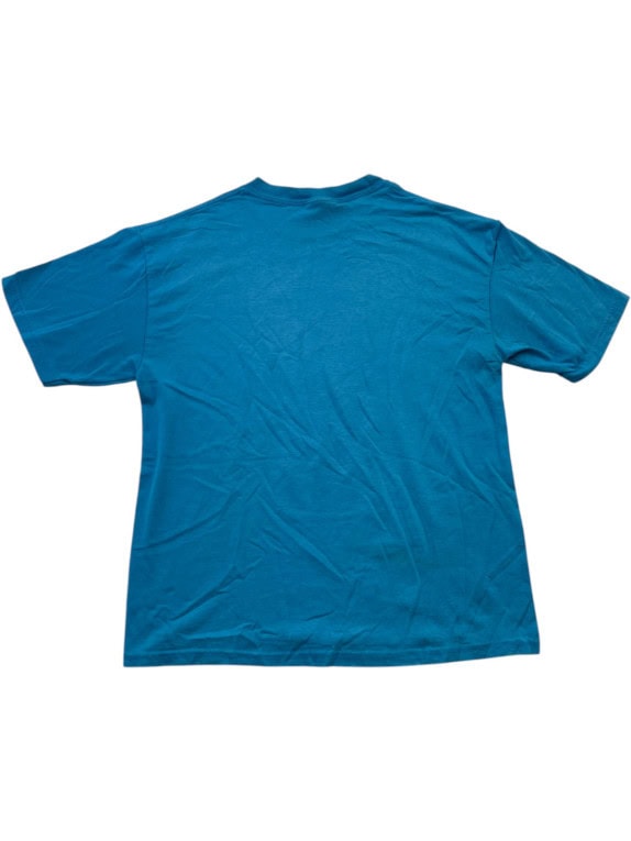 HANES GRAPHIC TEE STREETWEAR BLUE ΑΝΤΡΙΚΟ PRE OWNED S