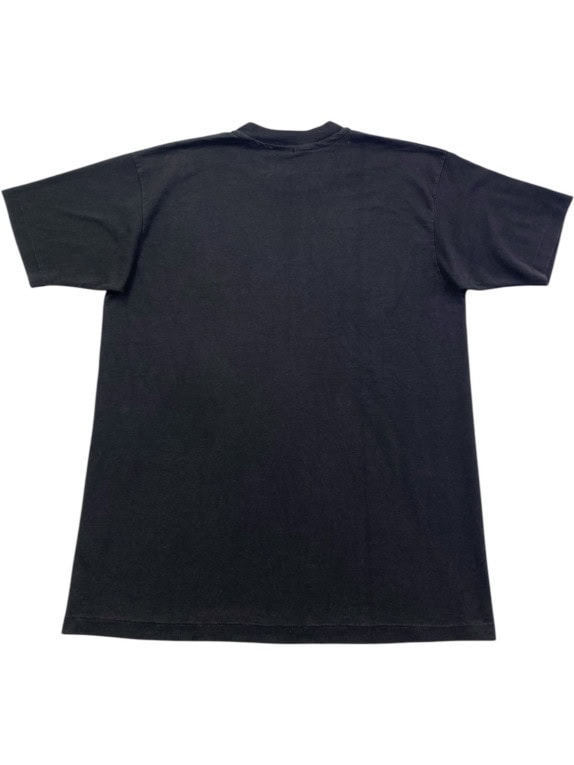 HANES GRAPHIC TEE VINTAGE FADED BLACK MENS PRE OWNED L