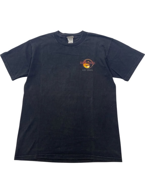 HARD ROCK CAFE GRAPHIC TEE GREY MENS PRE OWNED M