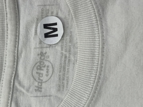 HARD ROCK CAFE GRAPHIC TEE WHITE MEN PRE OWNED M