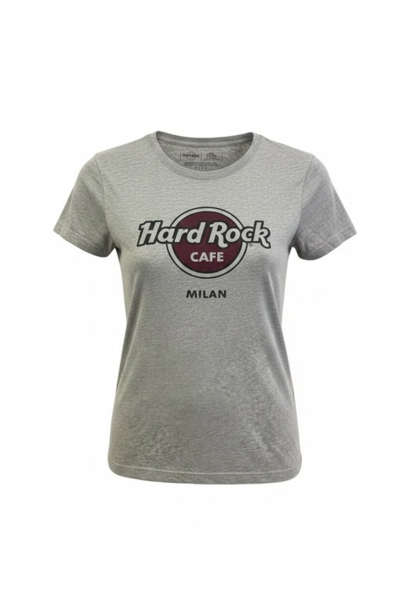 HARD ROCK CAFE GRAPHIC TEE ΜΕΛΑΝΖΕ ΓΚΡΙ ΓΥΝΑΙΚΕΙΟ PRE OWNED S