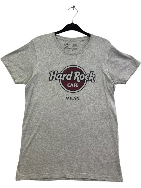 HARD ROCK CAFE GRAPHIC TEE ΜΕΛΑΝΖΕ ΓΚΡΙ ΓΥΝΑΙΚΕΙΟ PRE OWNED S