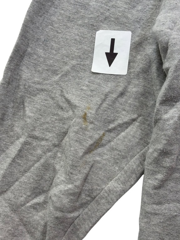 HARD ROCK CAFE HOODIE GRAPHIC GREY UNISEX PRE OWNED L